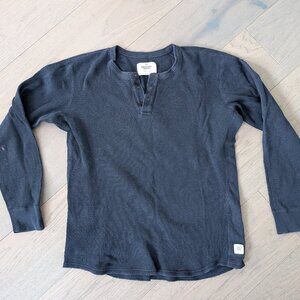 Reigning Champ Navy Blue Henley